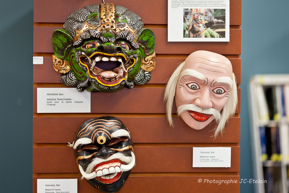 Masques d'Asie à Wotton (Québec)