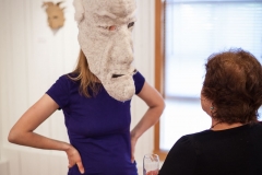 Exposition Galerie Hortense du P'tit Bonheur de St-Camille.